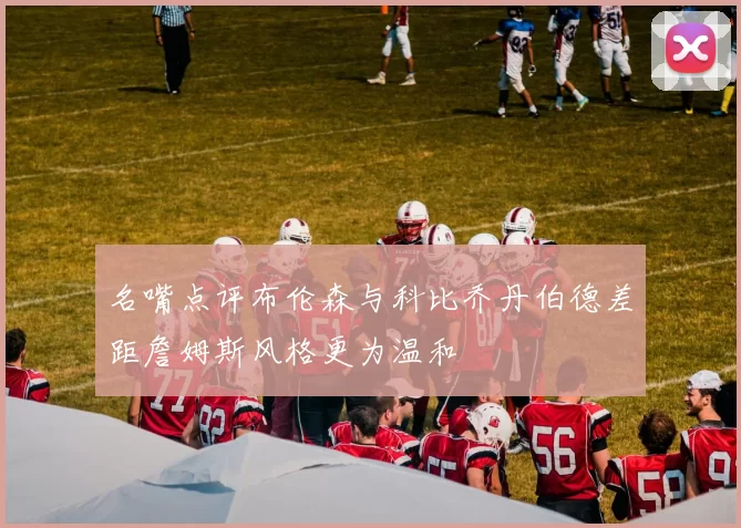 名嘴点评布伦森与科比乔丹伯德差距詹姆斯风格更为温和